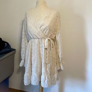 Boutique cream dress